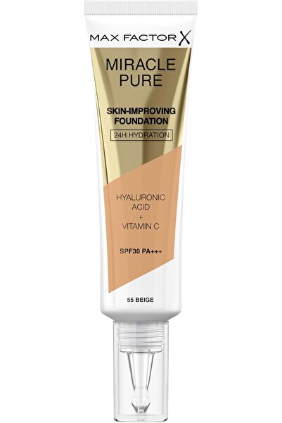 Max Factor كريم أساس ميراكل بيور 55