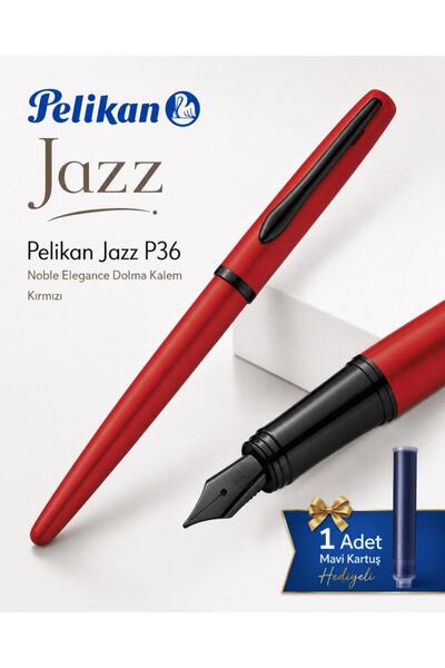 Pelikan Jazz P36 Noble Elegance Dolma Kalem Kırmızı