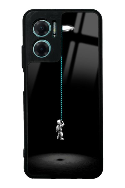 Spoyi Xiaomi Redmi Note 11E Glossy Phone Case with Space Escape Design