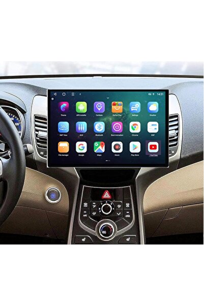 Carplayer شاشة أندرويد لسيارة إلنترا مقاس 13 بوصة موديل 2014 2015 2016 مع دعم...