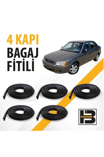 B&M KAUÇUK Hyundai Accent Admire (2000-2003) 4 Kapı + Bagaj Fitili Bm03370
