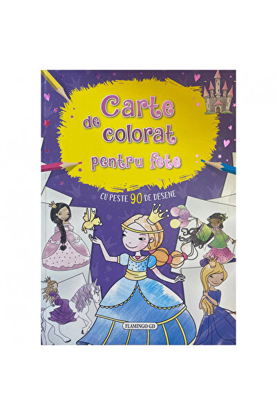 Editura Flamingo GD Carte de colorat pentru fete, - Editura Flamingo