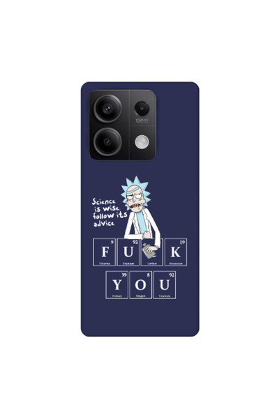 Other Xiaomi Redmi Note 13Pro 5G Rick Scince is wise Dark blue Colored Silico...