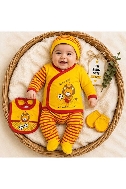 DAPWEAR'S KIDS Fanatik taraftar 5 li hastane çıkışı seti