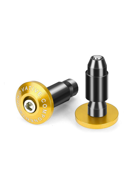 choice2 Gold Universal Motorcycle Electric Car Modified Handle Plug Anti-Fall...
