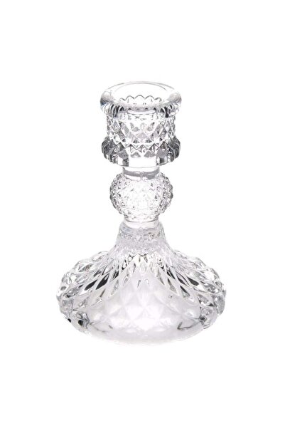 OEM Sfeșnic Elegant din Sticlă, Suport pentru Lumânări și Decor de Masă, Ø7.5...