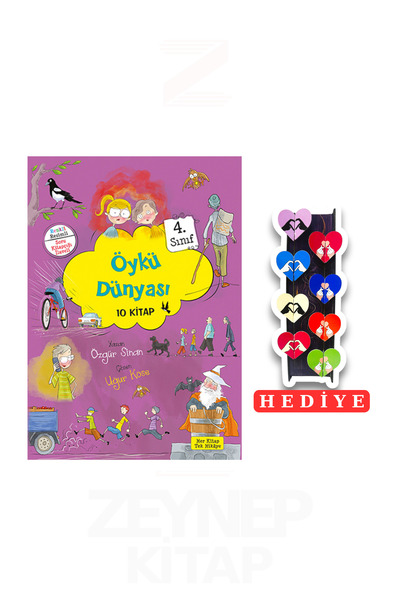 Yuva Yayınları 4.Sınıf Öykü Dünyası 10 Kitap Set (8'li Kalp Ayraç Hediye)