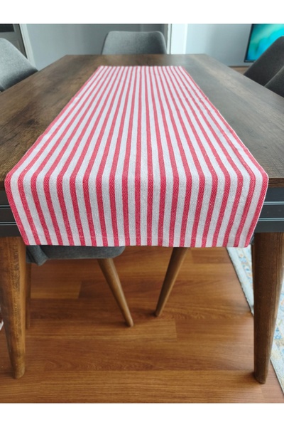 urzsmell Ada Craft Linen Runner Tablecloth Modern Home Decor Dowry Stain Resistant 40*130 cm