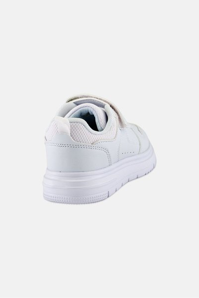 RBX Kids Boy Velcro Closure Sneakers Shoes, White