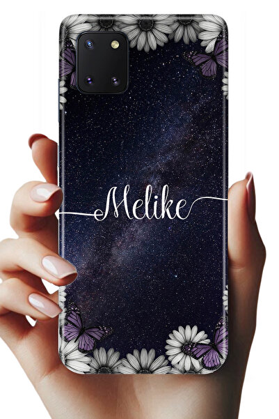 Noprin Samsung Galaxy Note 10 Lite / A81 Kılıf - İsimli Yazılı Kişiye Özel Ki...