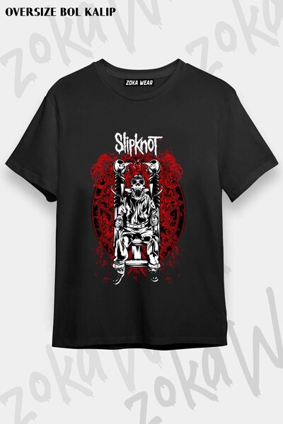 ZOKAWEAR Unisex široka majica sa printom Slipknot v27