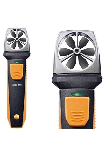 Testo 410i Akıllı Telefon ile Kullanılabilen Pervaneli Anemometre