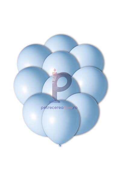 MP Mirific Party Set de 100 baloane din latex, albastru deschis, 30 cm