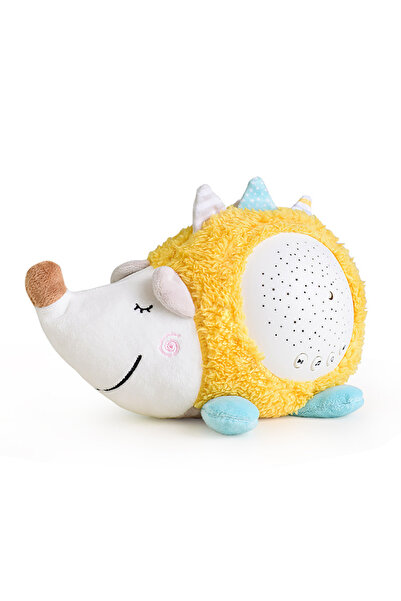 Ma Baby Hedgehog Baby Musical Toy - Plush Infant Soother with Starlight Proje...