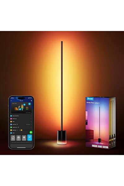 Govee Floor Lamp 2, RGBIC, Warm Cool White LED, Compatible with SmartThings, ...