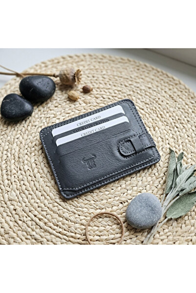 PASSTELL 100% Genuine Leather Trendy Model Credit Card Holder and Wallet