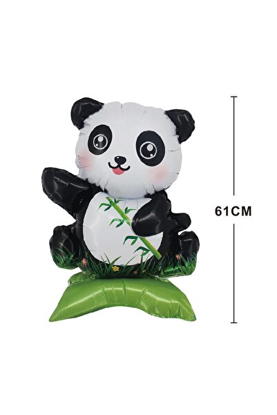 MP Mirific Party Metallic foil balloon panda, 61 cm
