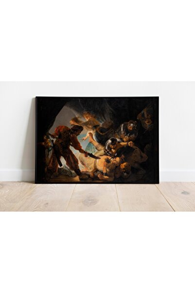 Pegziz Pictura lui Rembrandt: Ocluzarea lui Samson |   Decor de perete înrăma...