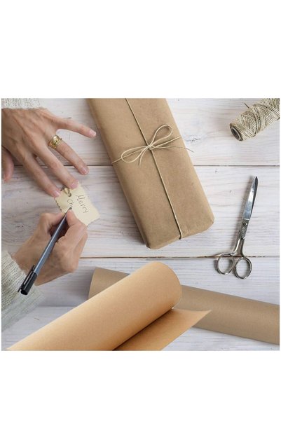 roco paper Kraft Roll Wrapping Paper, Dowry, Gift Packaging, Flower Bouquet, DIY Paper, 80 Gr - 35cm X 50 Meters