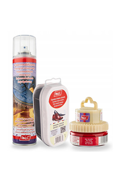 Palc Set de ingrijire a incaltamintei, degete, pasta crema 2 in 1 50ml rosie,...