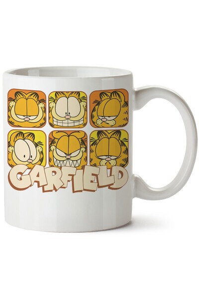 ET ERTAPASSAGE original creative designs Garfield Printed Porcelain Mug, Mach...