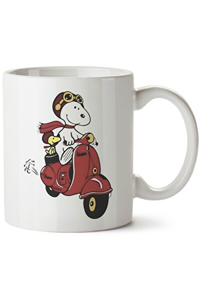 ET ERTAPASSAGE original creative designs Snoopy Printed Porcelain Mug, Machin...