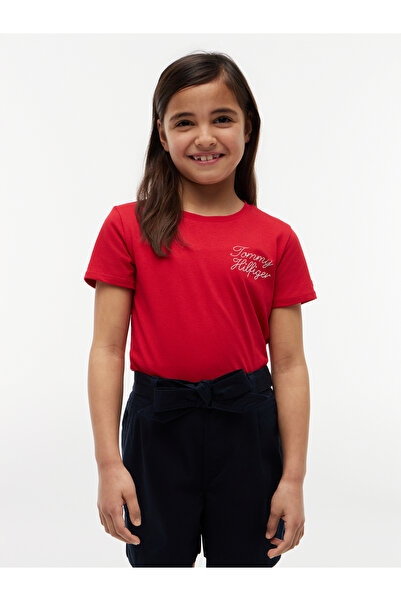 Tommy Hilfiger Red Girls T-Shirts
