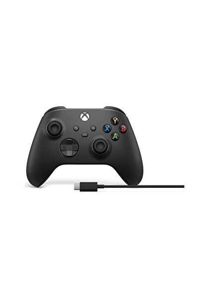 MICROSOFT Xbox Wireless Controller (EP2-29944) - Siyah ve Type- C kablo