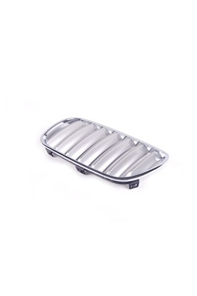 RapidAuto Grila radiator Bmw X3 (E83), 2006-2008, dreapta, crom/titan, 511134...