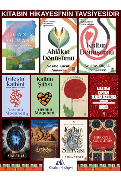 Timaş Yayınları Duanız Olmasa Literda, Hayata İz Bırakmak, Kalbin Şifası, İyi...