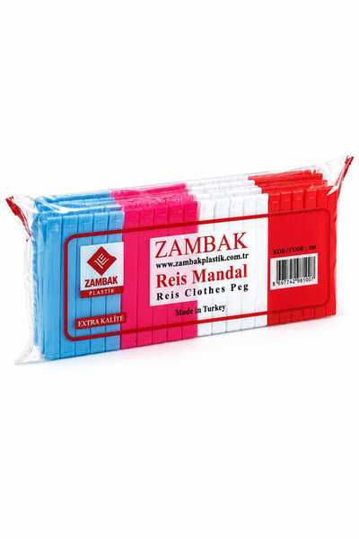 Zambak Leylak Çamaşır Mandalı 24'lü