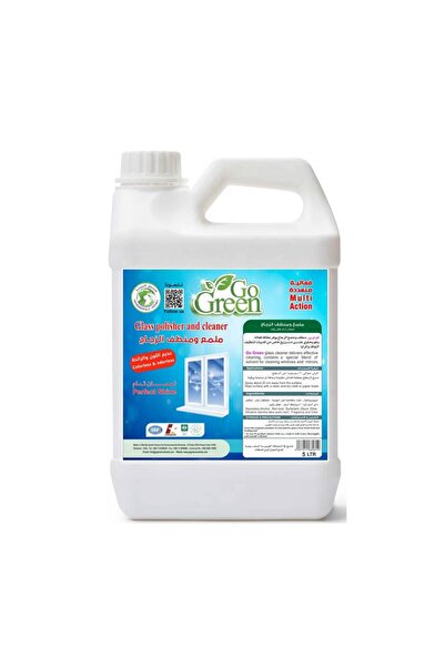 Go Green Glass Cleaner Without Smell and Color - Carton (4 Pieces)