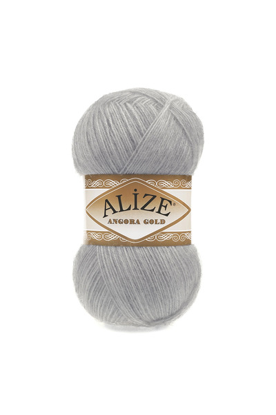 Kent Pazarı Color Code - 21 Alize Angora Gold Hand Knitting Yarn