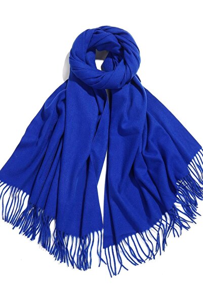 OEM Eșarfă Damă Pashmina Elegantă Moale Călduroasă de Iarnă Mare la Modă Bleu...