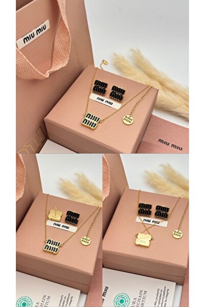 Generic Luxury Gold Plated Contemporary Geometric Design Jewelry Set