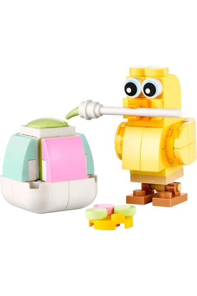 LEGO لعبة كرياتور بيضة عيد الفصح وصيصان 30690، هدية عيد ميلاد، مكعبات بناء لل...