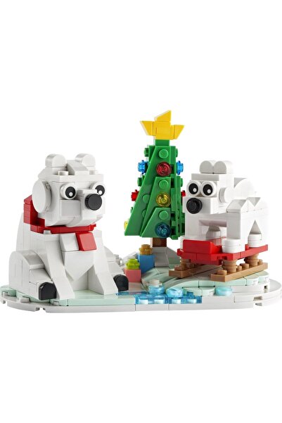 LEGO 40571 Wintertime Polar Bears - New.