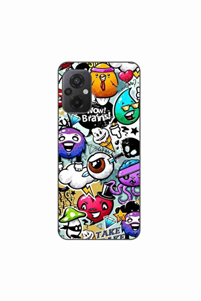 OEM Husa compatibila cu Xiaomi Poco M5 Silicon Gel Tpu Model Pop Art Graffiti
