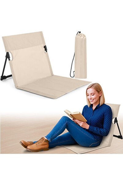 HI-FINE Lightweight Foldable Beach Camping Chair, Waterproof Portable Floor L...