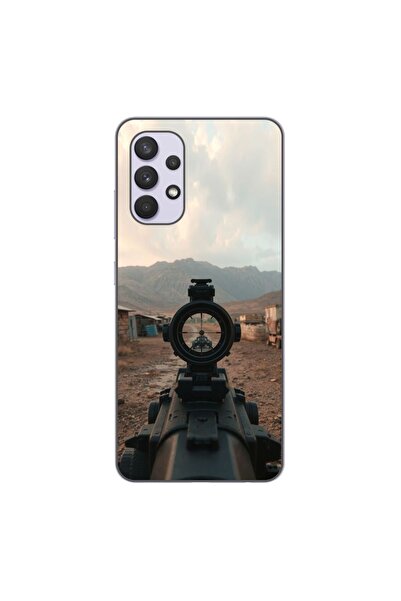 OEM Θήκη συμβατή με Samsung Galaxy A32 5G από σιλικόνη gel TPU με σχέδιο Firs...