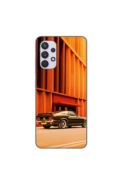 OEM Husa compatibila cu Samsung Galaxy A32 5G Silicon Gel Tpu Model Mustang S...