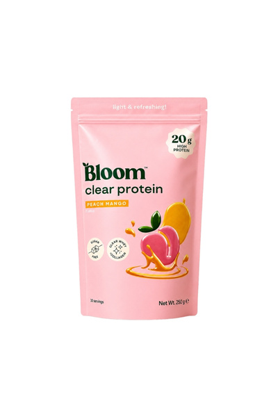 Bloom Proteină Clear Whey - 10 porții - Piersică Mango