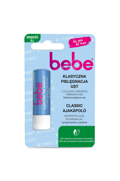 Johnson Ruj de protectie BEBE „Classic Lip Care” cu ulei de avocado si unt de...