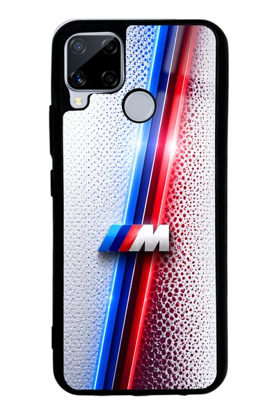 Spoyi Realme C15 White M2 Design Glossy Phone Case