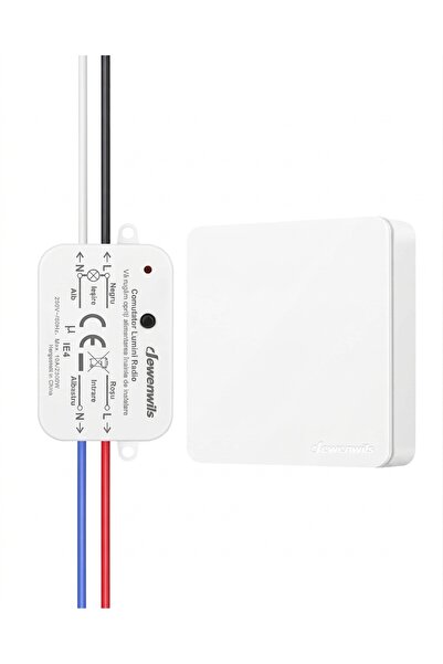 DEWENWILS Întrerupător wireless, DEWENWILS, fără cablare, rază 30m, putere 23...
