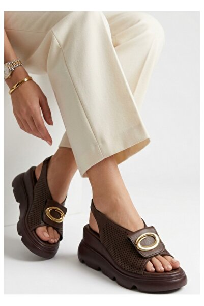 BellAyakkabı Bellamor Women's Accessory Wedge Heel Summer Sandals