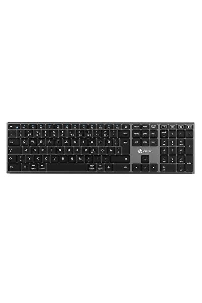 iClever Tastatură Wireless, IClever, Conectivitate Dual-mode, Bluetooth 5.1 Ș...