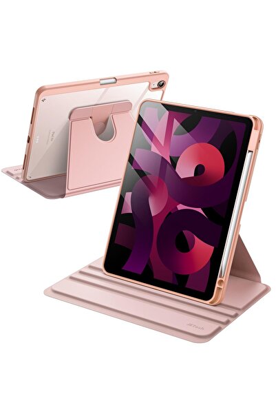JETech Husa Tableta, Pentru iPad Air 11/10.9 Inch, Stand Rotativ 360°, Suport...