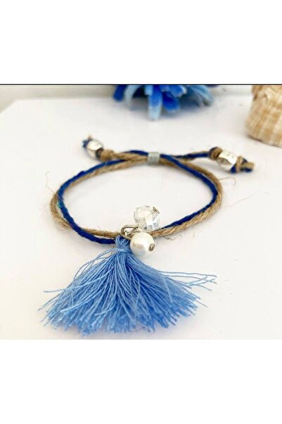 Handmade Βραχιόλι Μπλε της Παραλίας