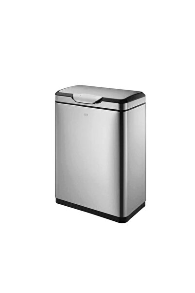 EKO Coș de gunoi cu senzor, EKO, Touch Pro, 20+20 litri, 2 compartimente, inox
